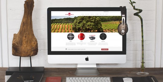 Web corporativa Bodegas Nodus